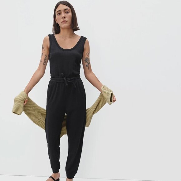 Everlane 'The French Terry Jumpsuit' 100% Cotton - Picture 4 of 5